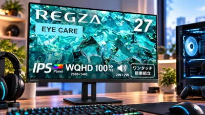 REGZA RM-27N4SEは29,700円で買いか｜100Hzで足りるか、差額2,683円のRM-G276N（240Hz）と比較【2026年10月】