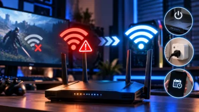 ルーターが固まる・ゲーム中にネットが切れる原因と対処｜自動で再起動する3つの方法とezJackは使えるか【2026年版】