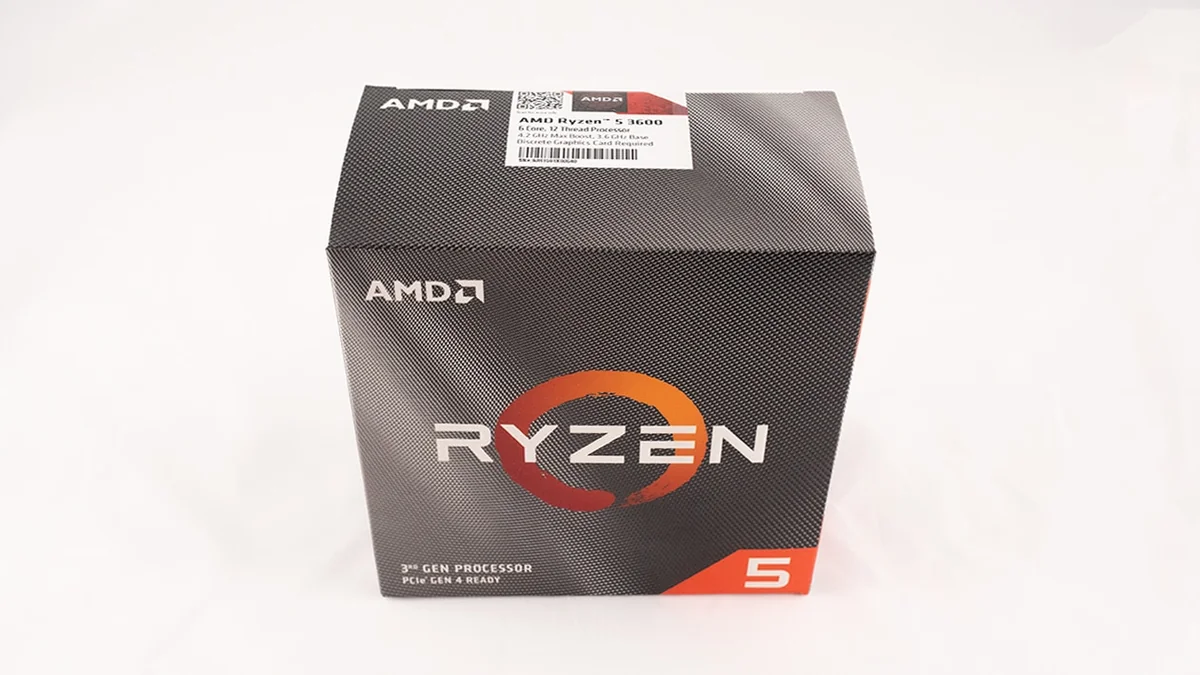 AMDの箱入りCPUで確認するセキュリティラベルとパッケージの照合箇所