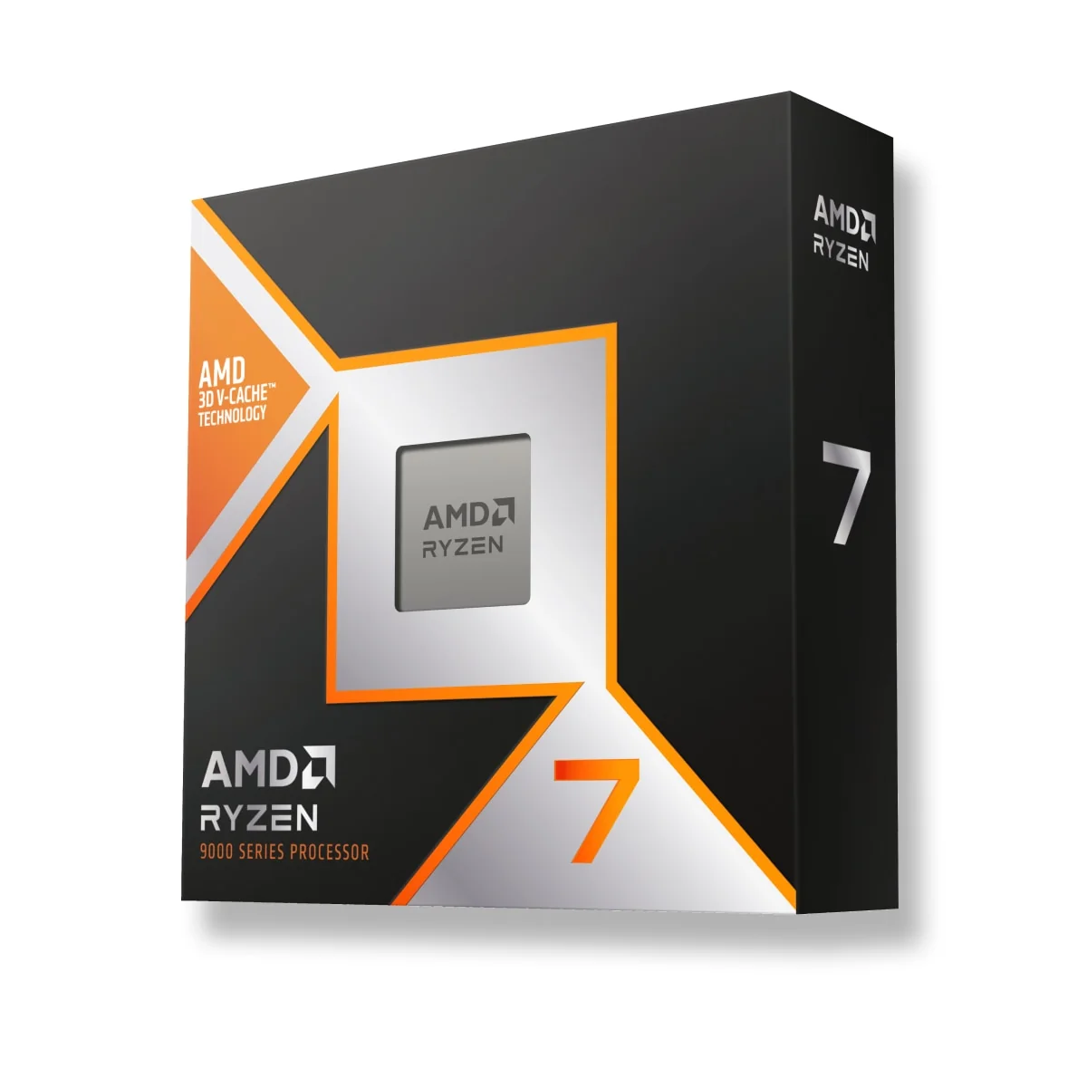 照合例に用いるRyzen 7 9800X3DのパッケージとCPU