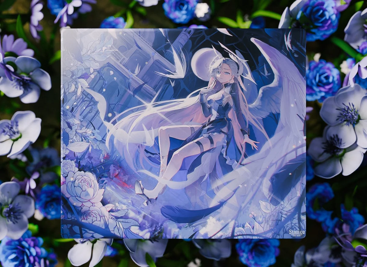 Statice Seraphの外観。@smeowail氏描き下ろしの天使のイラスト