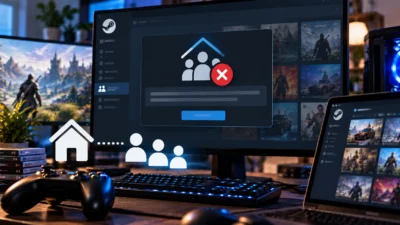 Steamファミリーに参加できない｜「同じ家庭に属していない」と出たときの確認手順とクールダウンの見分け方【2026年版】