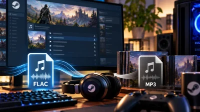 SteamサウンドトラックのFLACが見つからない原因｜MP3しかないときの高音質ダウンロード設定と保存場所【2026年版】