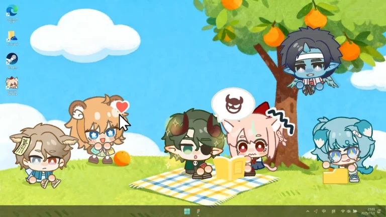 『ねぇねぇ デスクパルズ』の自作素材と無料デモ