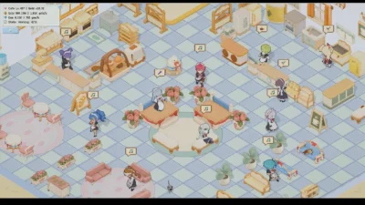 『放置ピクセルメイド』10月8日発売｜ローカルAIでメイドと自由会話、推奨RTX 3060の理由と終了中は貯まらない仕様