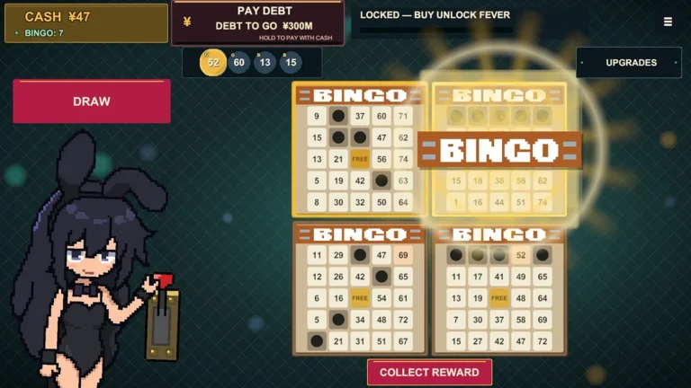 『Bingo Factory』はどんなゲーム？3億円の借金をビンゴで返す短編クリッカー