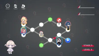 『ReGLOSS: CROSS』は10月15日発売｜490円・全70問、火威青を含む5人が登場する2Dパズル