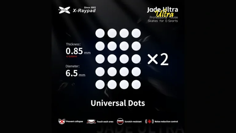 X-raypad Jade UltraとObsidian Ultraの違い｜Pure PTFEと硬化PTFEのマウスソールをパッド別に選ぶ