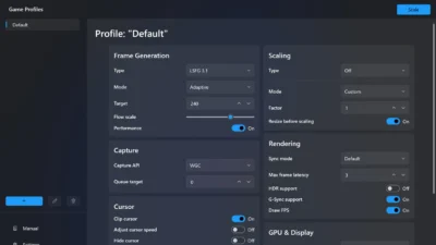 Lossless Scalingはウィンドウモードのまま使える？全画面になる理由と小さい窓で使いたいときの選び方