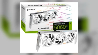AX GAMING RTX 5060 Ti X3W PROの価格・発売日は？42mm／43mmの表記差とケース適合【2026年10月】