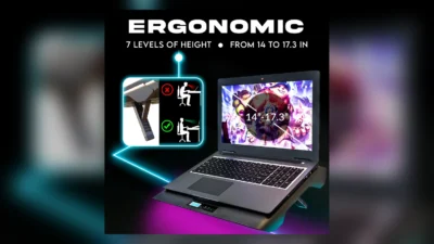 KLIM Everest 冷却台レビュー｜Razer Blade 15で温度差2℃・騒音は大きい、買う価値はあるか【2026年10月】