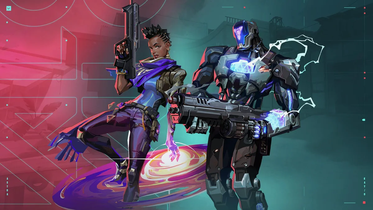 VALORANTのゲーム画面を描いたRiot Games公式ビジュアル