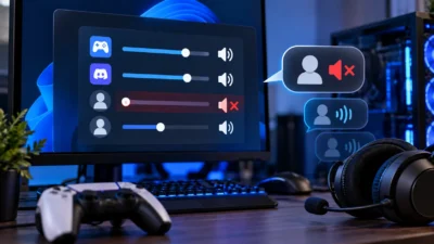 PCゲームでボイスチャットの相手の声だけ聞こえない原因｜既定の通信デバイス・Game/Chatミキサーを確認【Windows 11】