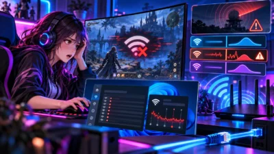 5GHz Wi-Fiが突然切れるのはDFS？W52・W53・W56の確認方法とゲーム切断時のログ・有線比較【Windows 11】