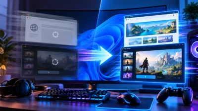 Windows 11のアプリ起動高速化はゲームにも効く？Steam・ゲームの対応条件と提供時期【Edge先行・2026年10月】