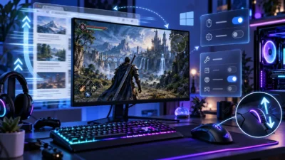 ゲーム中に裏のブラウザーがスクロールする原因｜Windows 11の非アクティブウィンドウ設定と切り分け【2026年版】