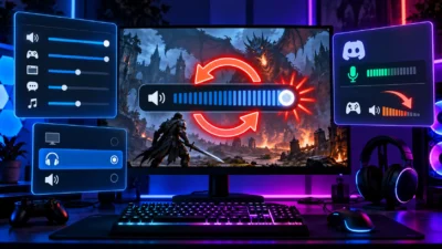 Windows 11でゲームの音量が毎回100％に戻る原因｜音量ミキサー・出力先・Discord減衰を切り分け【2026年版】