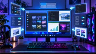 Windows 11でウィンドウが勝手に最大化・分割されるときの設定｜スナップの無効化と上部の帯・シェイクの個別調整【2026年版】