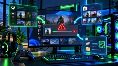 PC Game Passで「0x87e00017」が出てインストールできない原因｜Xboxアプリ・Microsoft Store・保存先を確認【Windows 11】